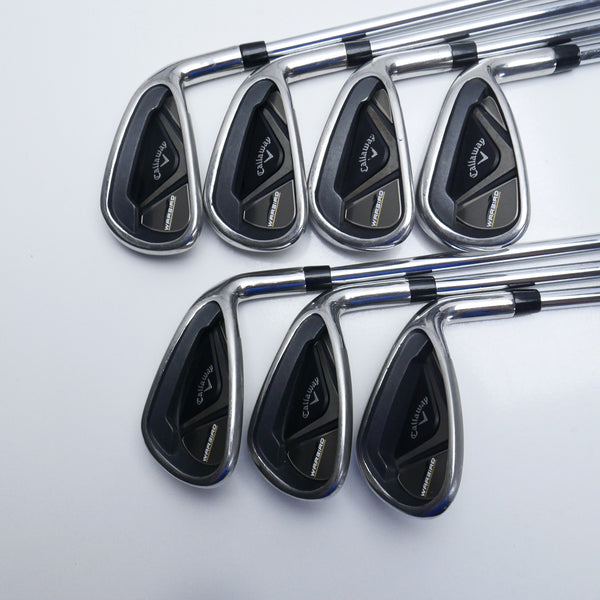 Used Callaway Warbird Iron Set / 5 - SW / Uniflex