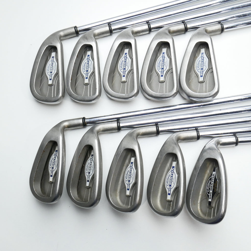 Used Callaway X-12 Iron Set / 3 - SW + LW / Uniflex