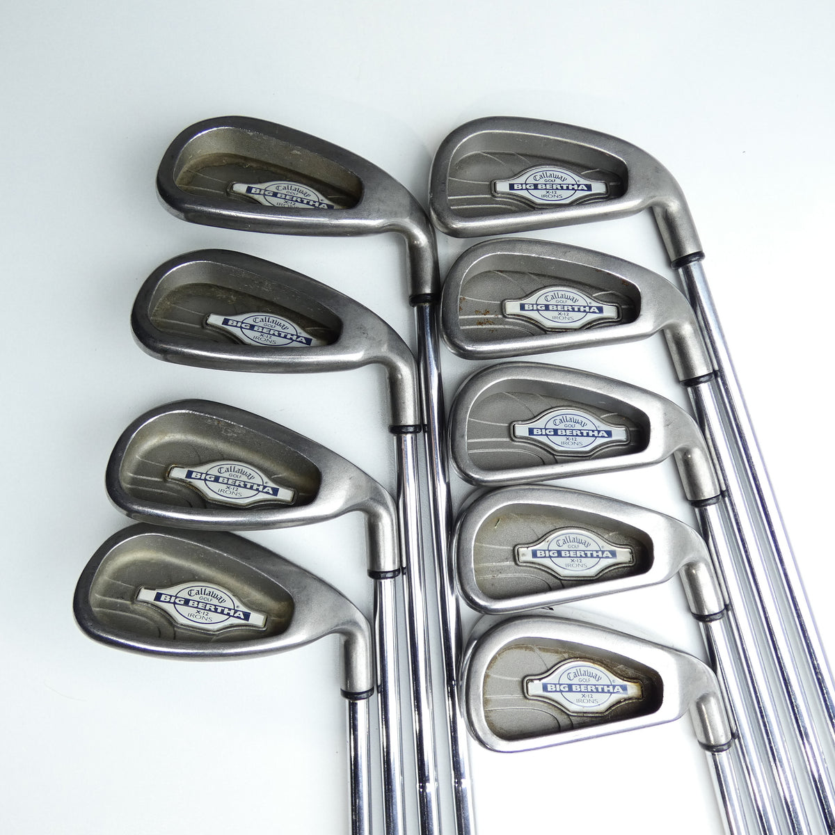Used Callaway X-12 Iron Set / 3 - SW / Regular Flex