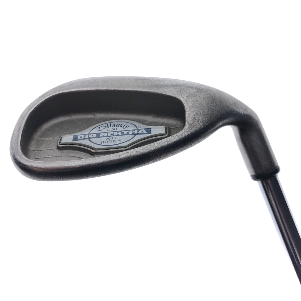 Used Callaway X-12 Sand Wedge Iron / 55.0 Degrees / Uniflex Flex