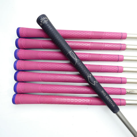 Used Callaway X-14 Iron Set / 4 - SW / Ladies Flex