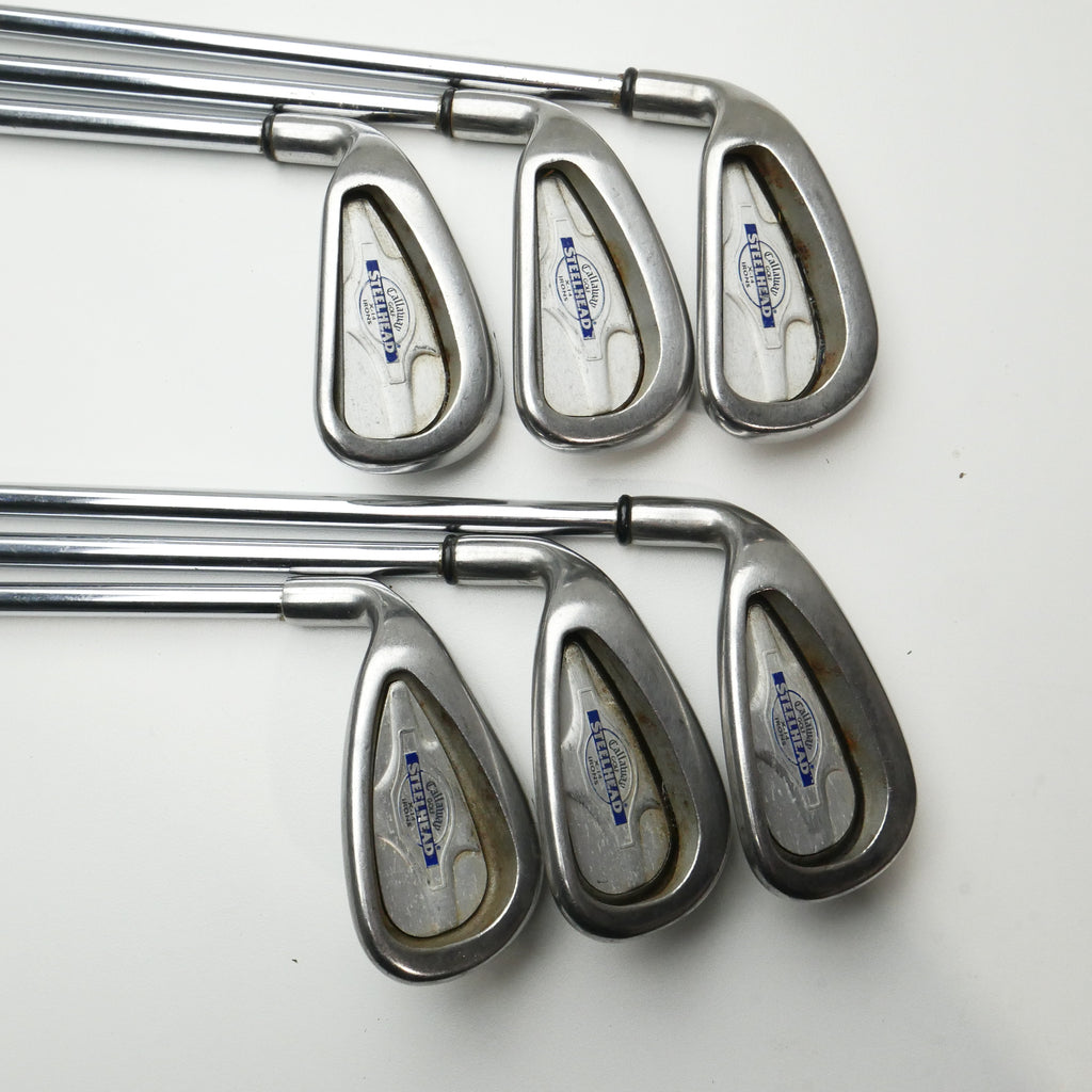 Used Callaway X-14 Iron Set / 5 - PW / Uniflex / Left-Handed