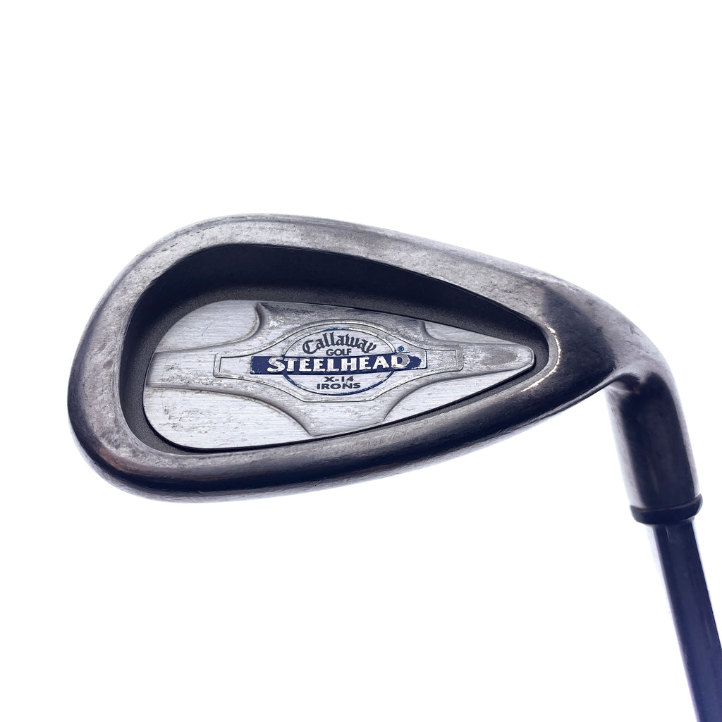 Used Callaway X-14 PW Iron / 46.5 Degrees / X-Stiff Flex