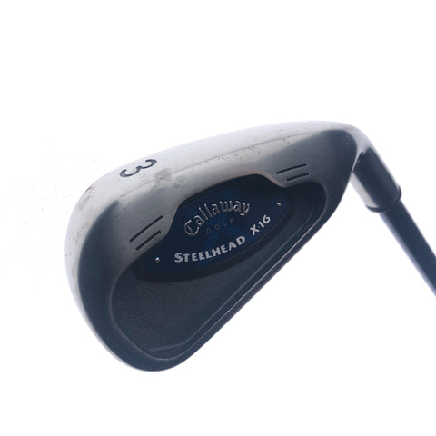 Used Callaway X-16 3 Iron / 21 Degrees / Regular Flex