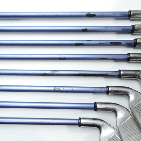 Used Callaway X-16 Iron Set / 3 - PW / Ladies Flex