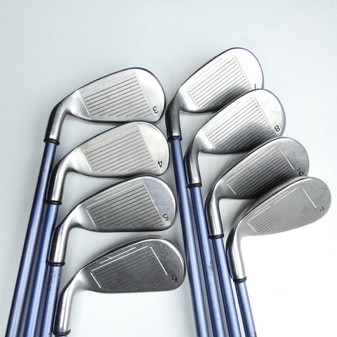 Used Callaway X-16 Iron Set / 3 - PW / Ladies Flex