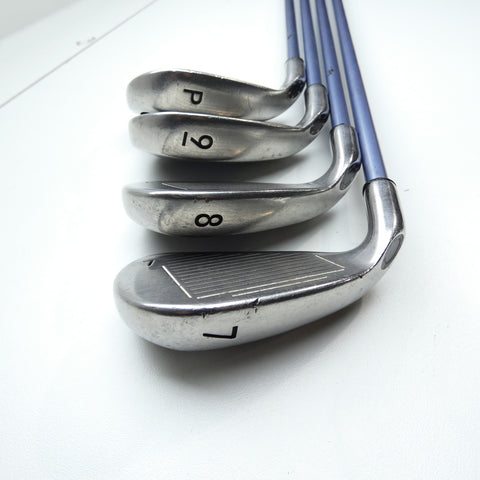 Used Callaway X-16 Iron Set / 3 - PW / Ladies Flex