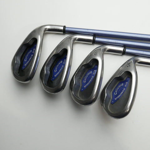 Used Callaway X-16 Iron Set / 3 - SW / Ladies Flex