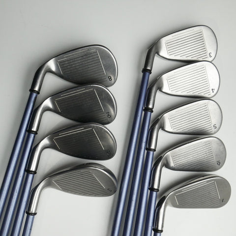 Used Callaway X-16 Iron Set / 3 - SW / Ladies Flex