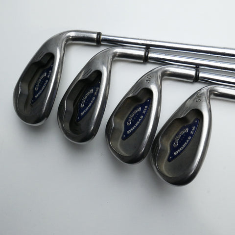 Used Callaway X-16 Iron Set / 3 - SW / Uniflex