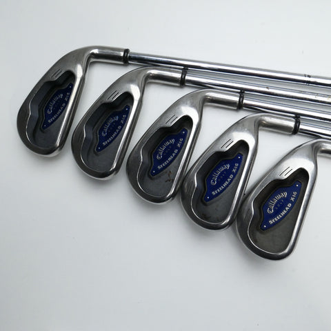 Used Callaway X-16 Iron Set / 3 - SW / Uniflex
