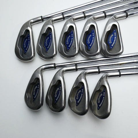 Used Callaway X-16 Iron Set / 3 - SW / Uniflex