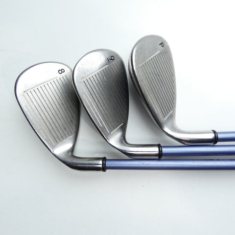Used Callaway X-16 Iron Set / 4 - PW / Ladies Flex