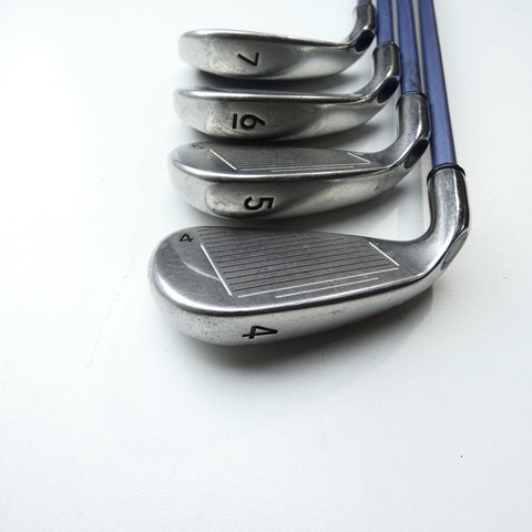 Used Callaway X-16 Iron Set / 4 - PW / Ladies Flex
