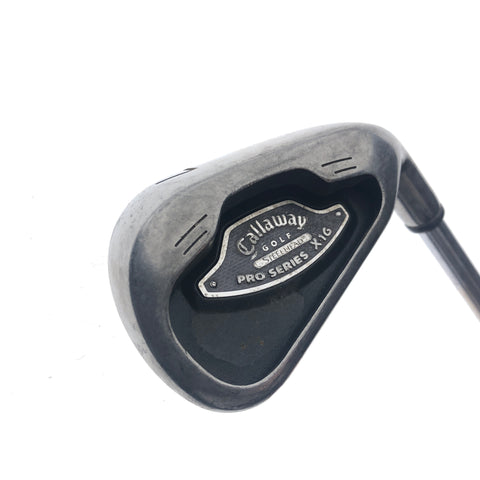 Used Callaway X-16 Pro Series 7 Iron / 34 Degrees / Uniflex Flex