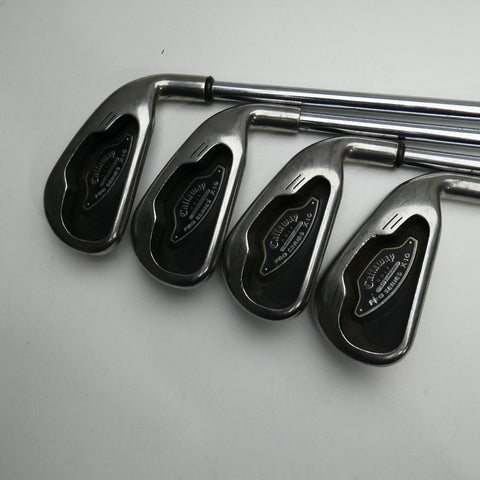 Used Callaway X-16 Pro Series Iron Set / 3 - PW / Stiff Flex