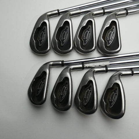 Used Callaway X-16 Pro Series Iron Set / 3 - PW / Stiff Flex