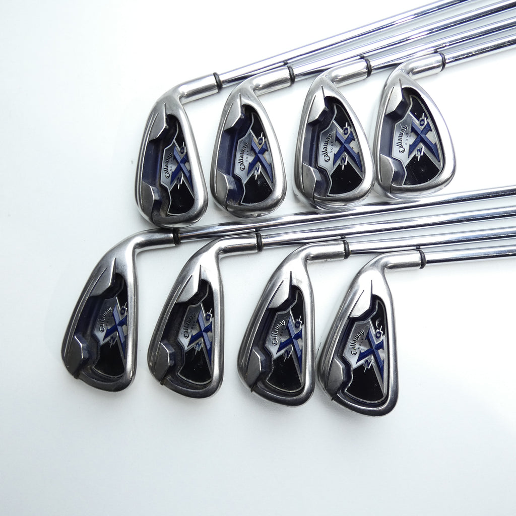 Used Callaway X-20 Iron Set / 3 - PW / Regular Flex
