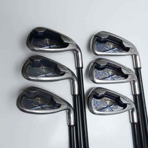 Used Callaway X-20 Iron Set / 5 - SW / Ladies Flex