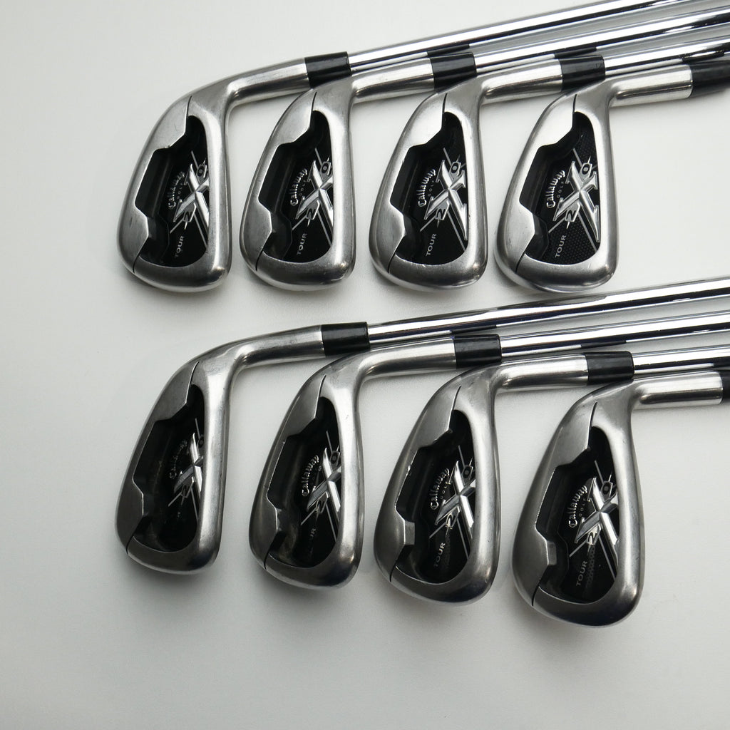 Used Callaway X-20 Tour Iron Set / 3 - PW / Stiff Flex