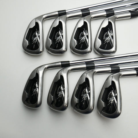 Used Callaway X-20 Tour Iron Set / 3 - PW / Stiff Flex