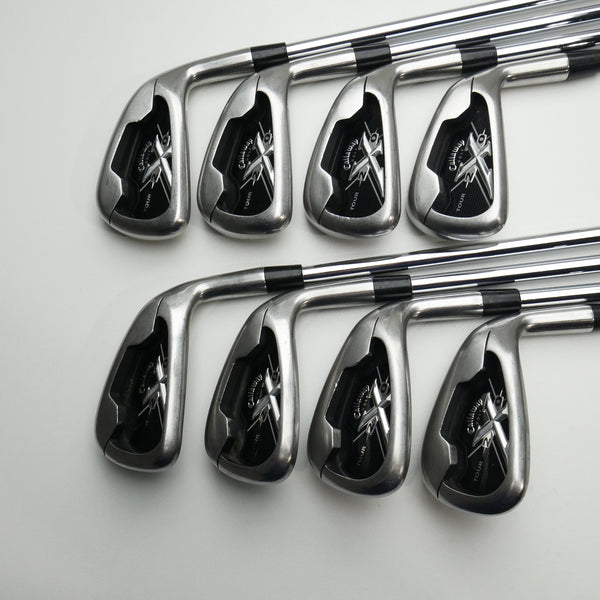 Used Callaway X-20 Tour Iron Set / 3 - PW / Stiff Flex