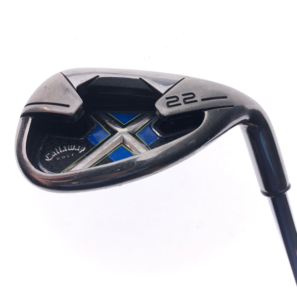 Used Callaway X-22 Sand Wedge / 56.0 Degrees / Uniflex Flex