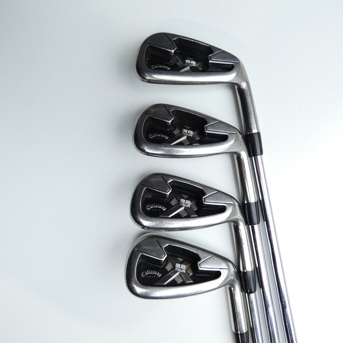 Used Callaway X-22 Tour Iron Set / 7 - PW / Regular Flex