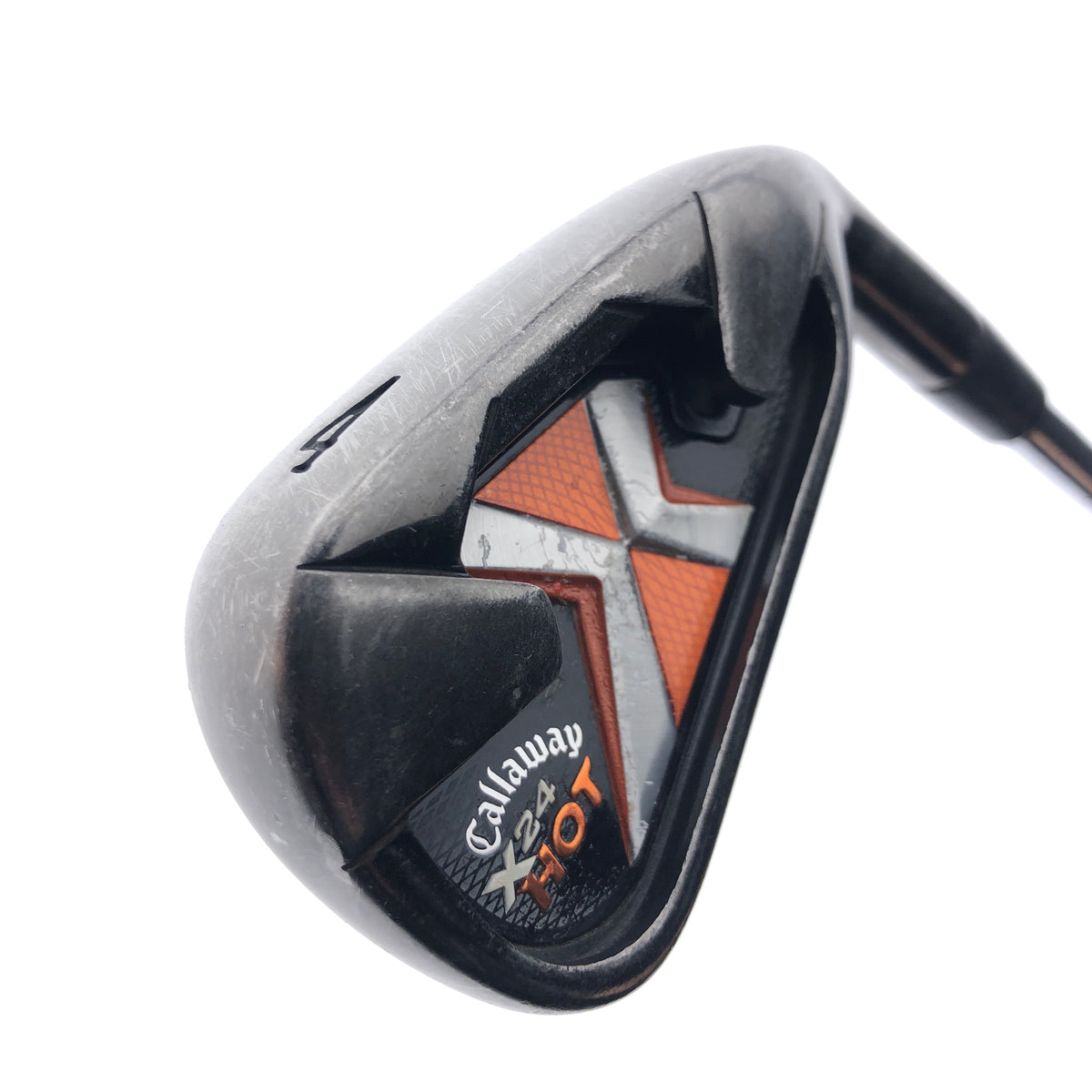 Used Callaway X-24 Hot 4 Iron / 22.0 Degrees / Uniflex Flex
