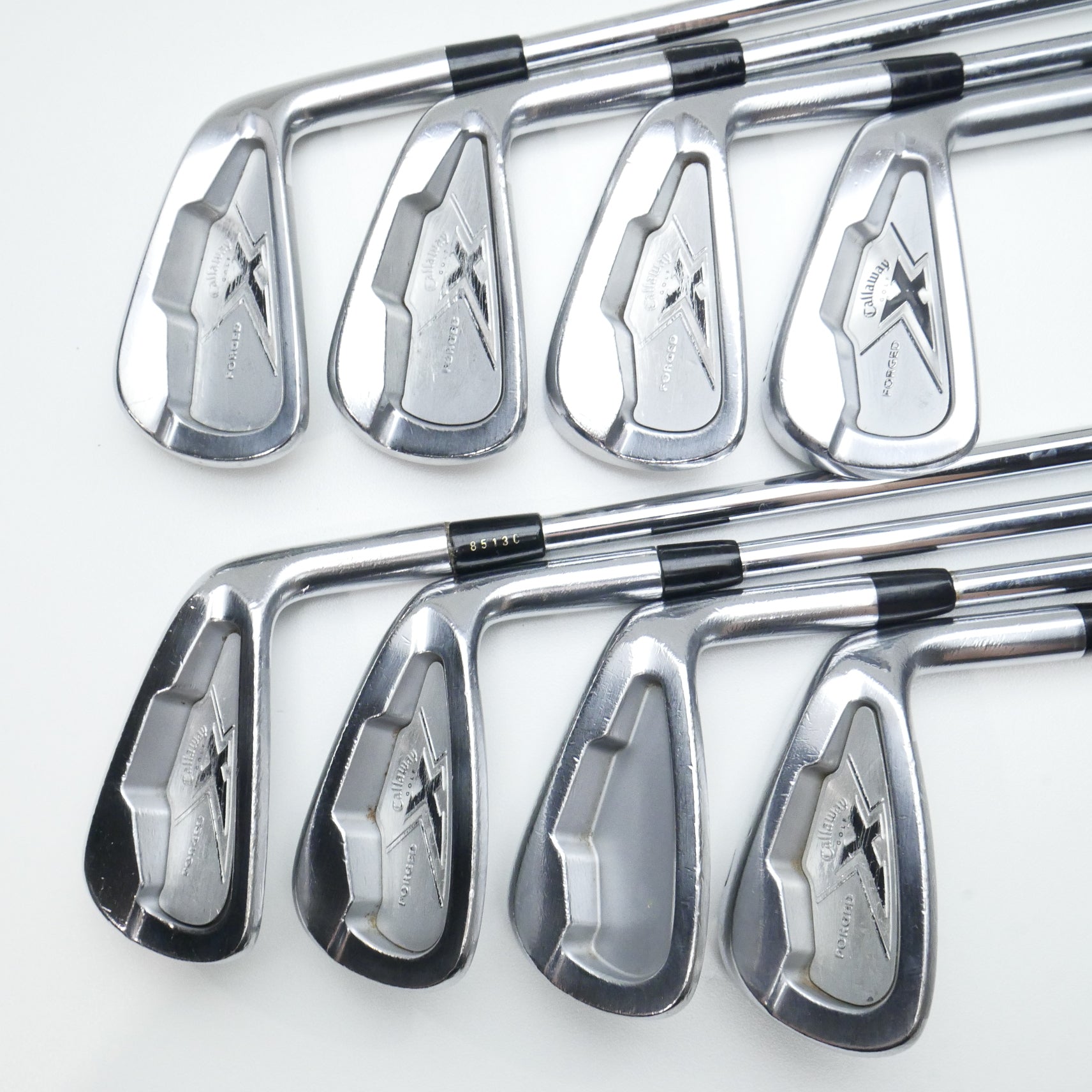 Used Callaway X Forged 2007 Iron Set / 3 - PW / Stiff Flex