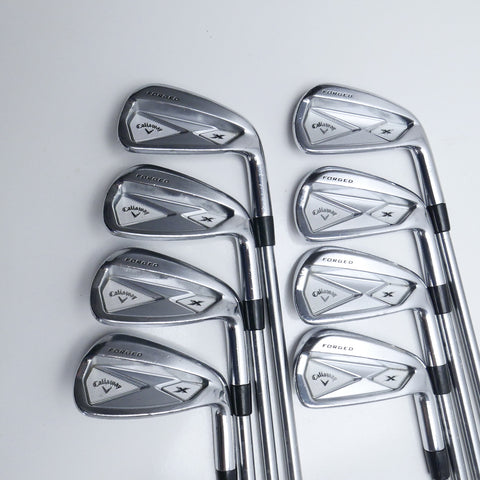 Used Callaway X Forged 2013 Iron Set / 3 - PW / Regular Flex