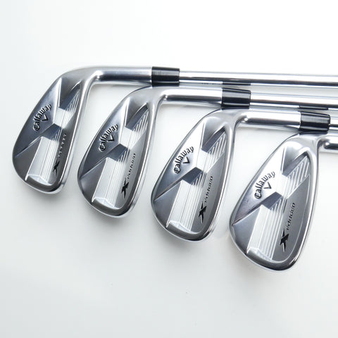 Used Callaway X Forged 2018 Iron Set / 3 - PW / Stiff Flex