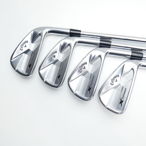 Used Callaway X Forged 2018 Iron Set / 3 - PW / Stiff Flex