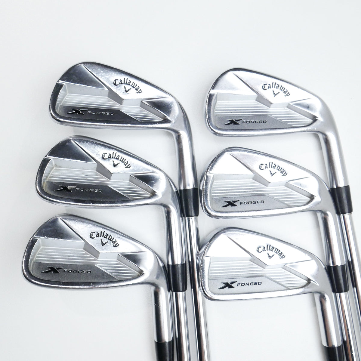 Used Callaway X Forged 2018 Iron Set / 4 - 9 IRON / X-Stiff Flex