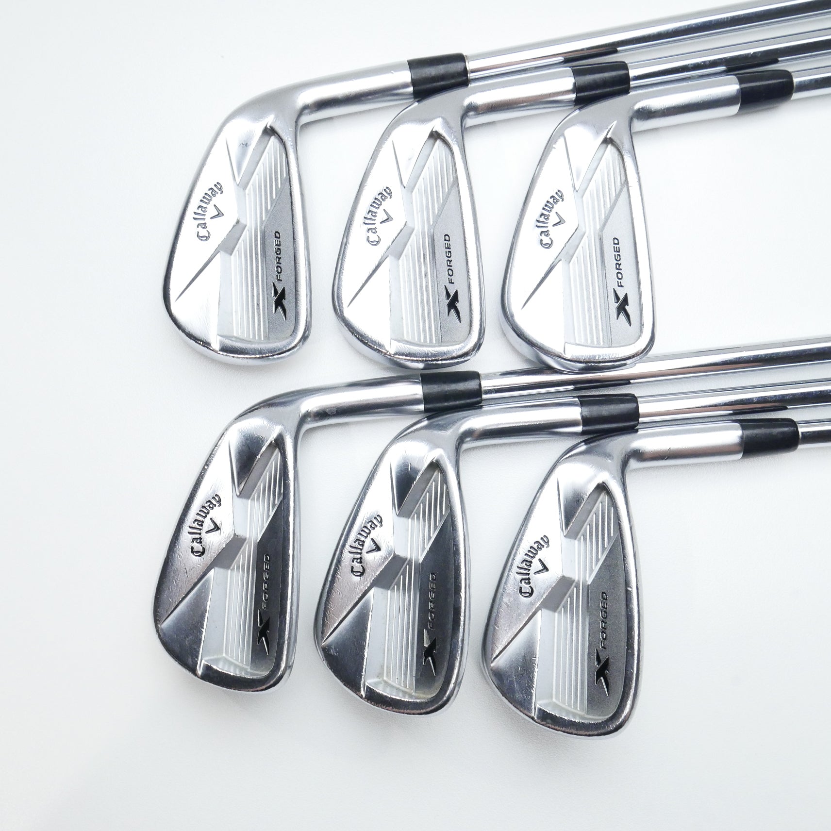 Used Callaway X Forged 2018 Iron Set / 4 - 9 IRON / X-Stiff Flex