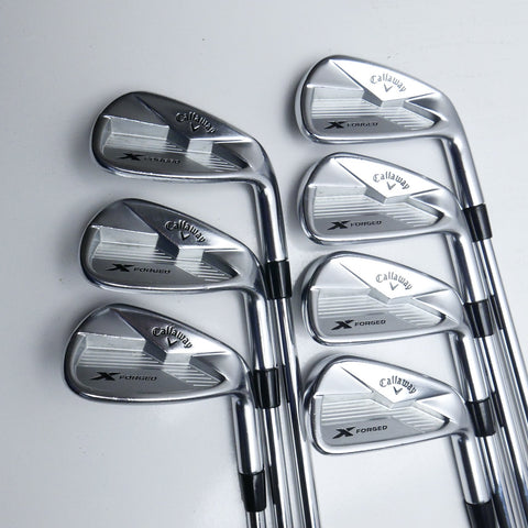 Used Callaway X Forged 2018 Iron Set / 4 - PW / Regular Flex