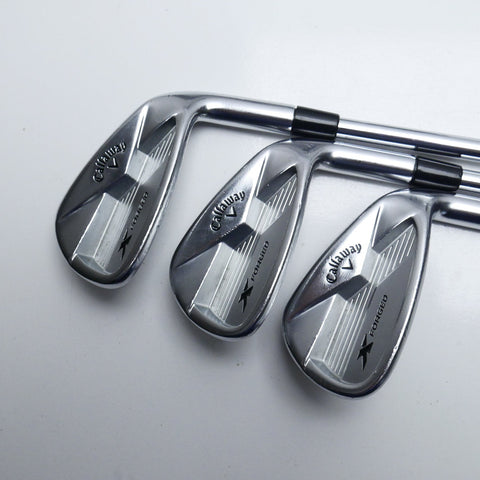 Used Callaway X Forged 2018 Iron Set / 4 - PW / Regular Flex