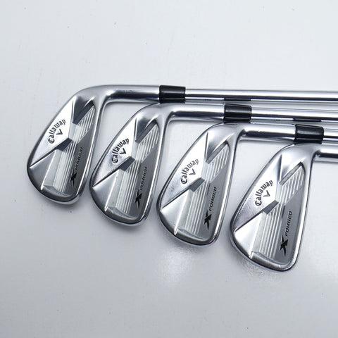 Used Callaway X Forged 2018 Iron Set / 4 - PW / Regular Flex