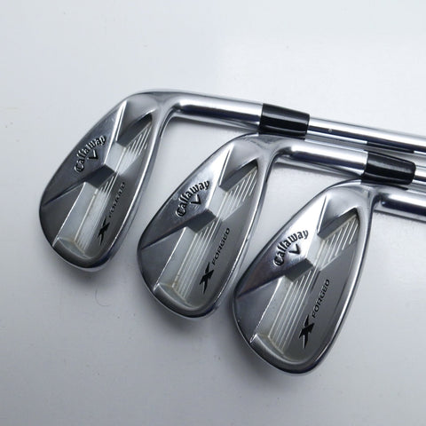 Used Callaway X Forged 2018 Iron Set / 4 - PW / Stiff Flex