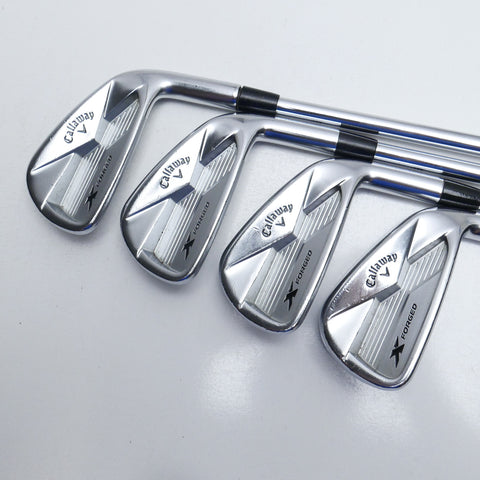 Used Callaway X Forged 2018 Iron Set / 4 - PW / X-Stiff Flex