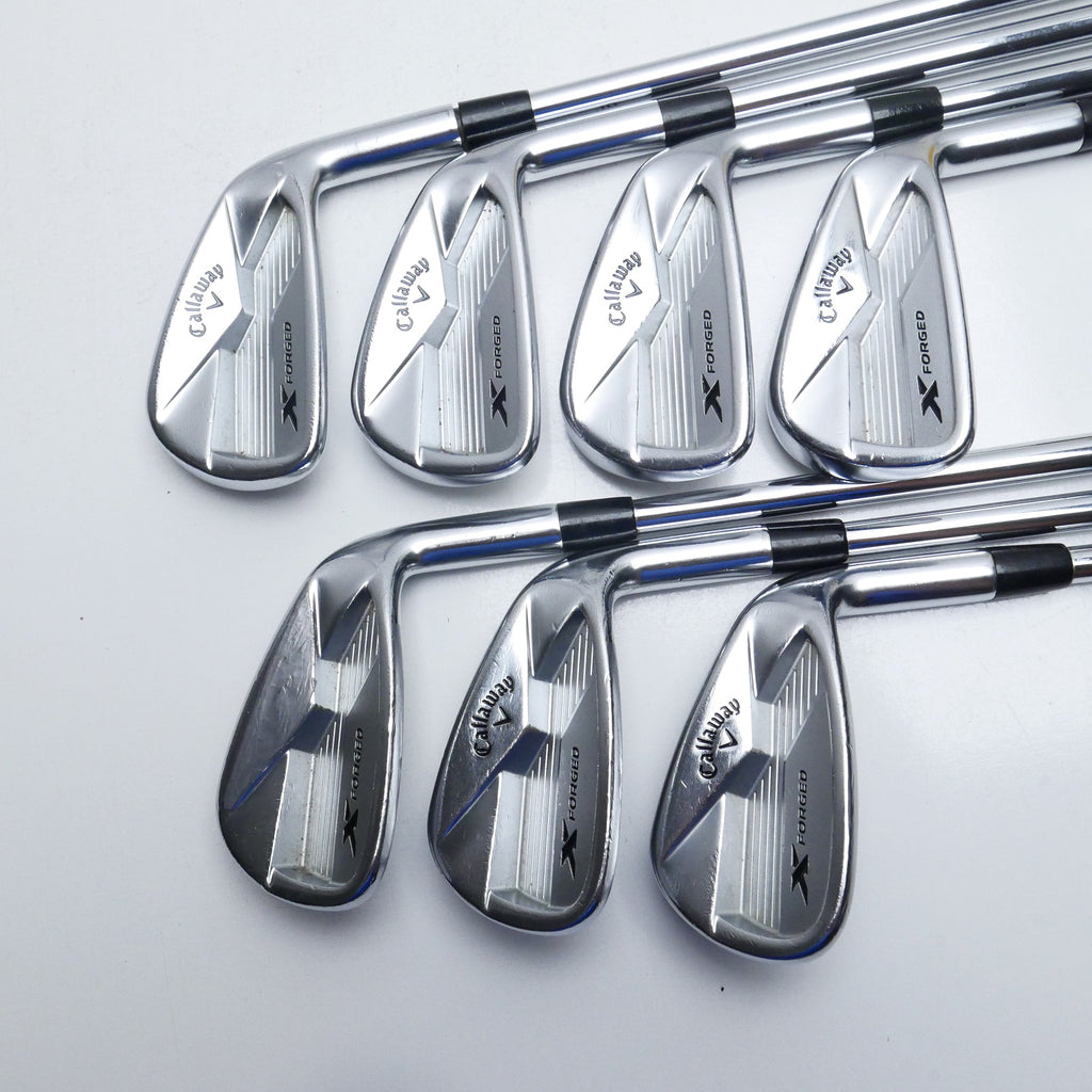 Used Callaway X Forged 2018 Iron Set / 4 - PW / X-Stiff Flex