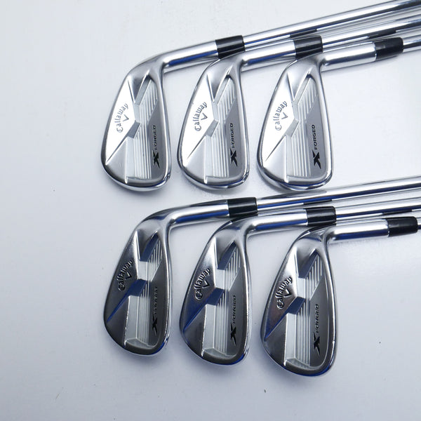Used Callaway X Forged 2018 Iron Set / 5 - PW / Stiff Flex