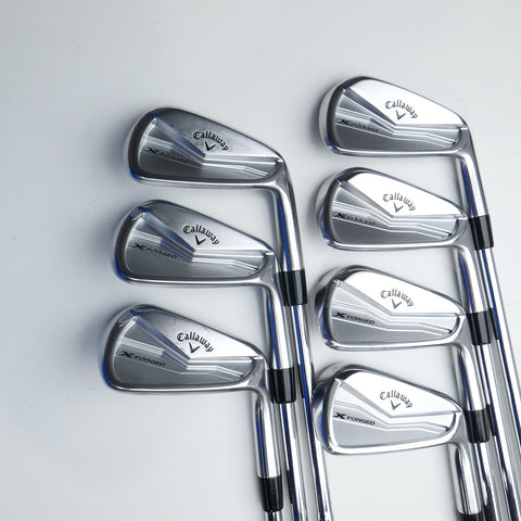 Used Callaway X Forged 2025 Iron Set / 4 - PW / Stiff Flex