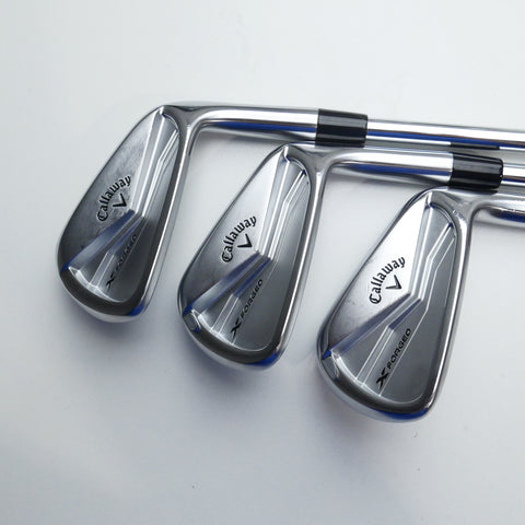 Used Callaway X Forged 2025 Iron Set / 4 - PW / Stiff Flex