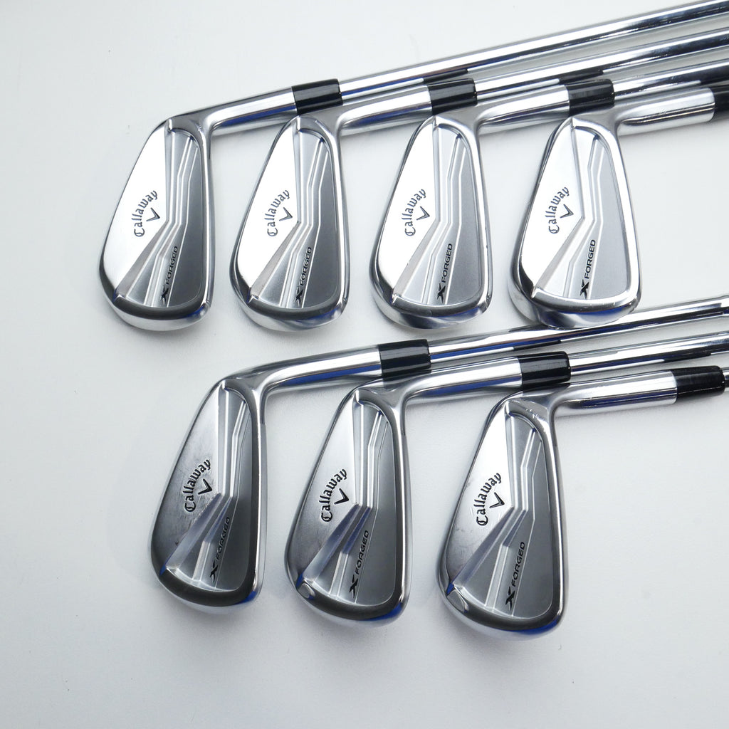 Used Callaway X Forged 2025 Iron Set / 4 - PW / Stiff Flex