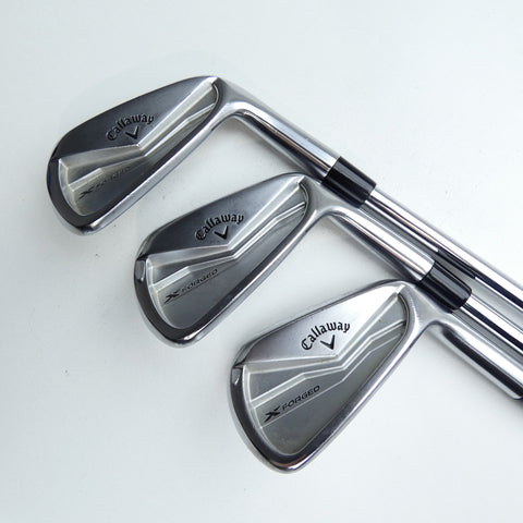 Used Callaway X Forged 2025 Iron Set / 4 - PW / X-Stiff Flex