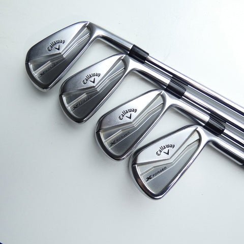 Used Callaway X Forged 2025 Iron Set / 4 - PW / X-Stiff Flex