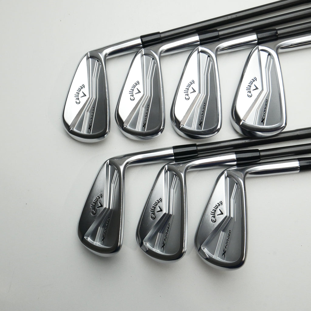 Used Callaway X Forged 2025 Iron Set / 4 - PW / X-Stiff Flex