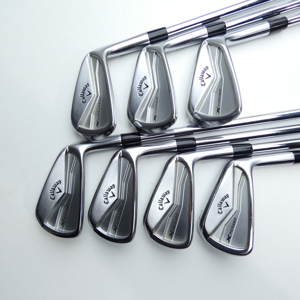 Used Callaway X Forged 2025 Iron Set / 4 - PW / X-Stiff Flex