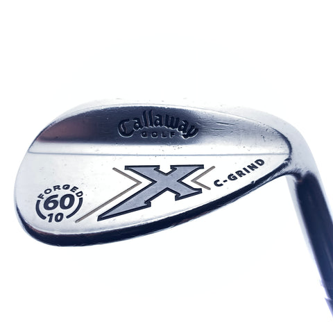 Used Callaway X Forged Chrome Lob Wedge / 60.0 Degrees / Wedge Flex